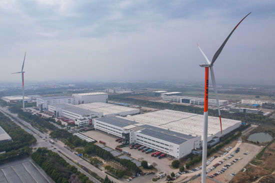 耐克打造中國首個 “風光一體化” 零碳智慧物流園