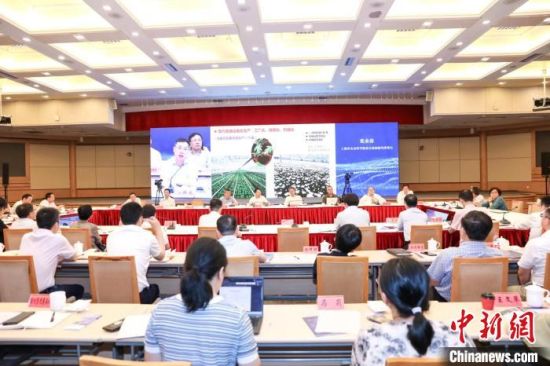 上海农业科创谷专家研讨会举行，专家、学者等出谋划策。(奉贤区新闻办供图)