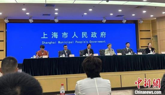 　　8月22日，上海市政府新闻办举行“高质量发展在申城”系列之嘉定区专场活动。　缪璐摄