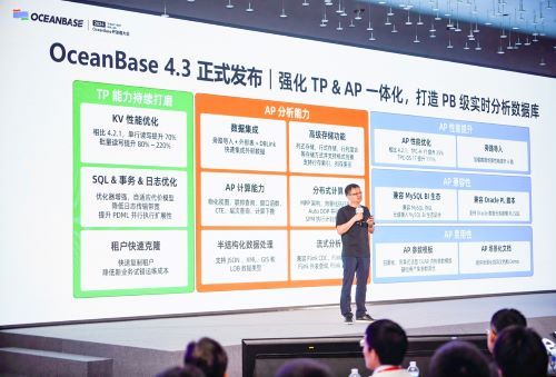 第二届OceanBase开发者大会在沪举办  OceanBase4.3版本正式发布